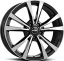 RIAL M12X DIAM BLACK POL 9x20 5/112 ET20 CB66.6