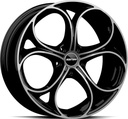 GMP DRAKE BLACK DIAM 8x19 5/110 ET33 CB65.1